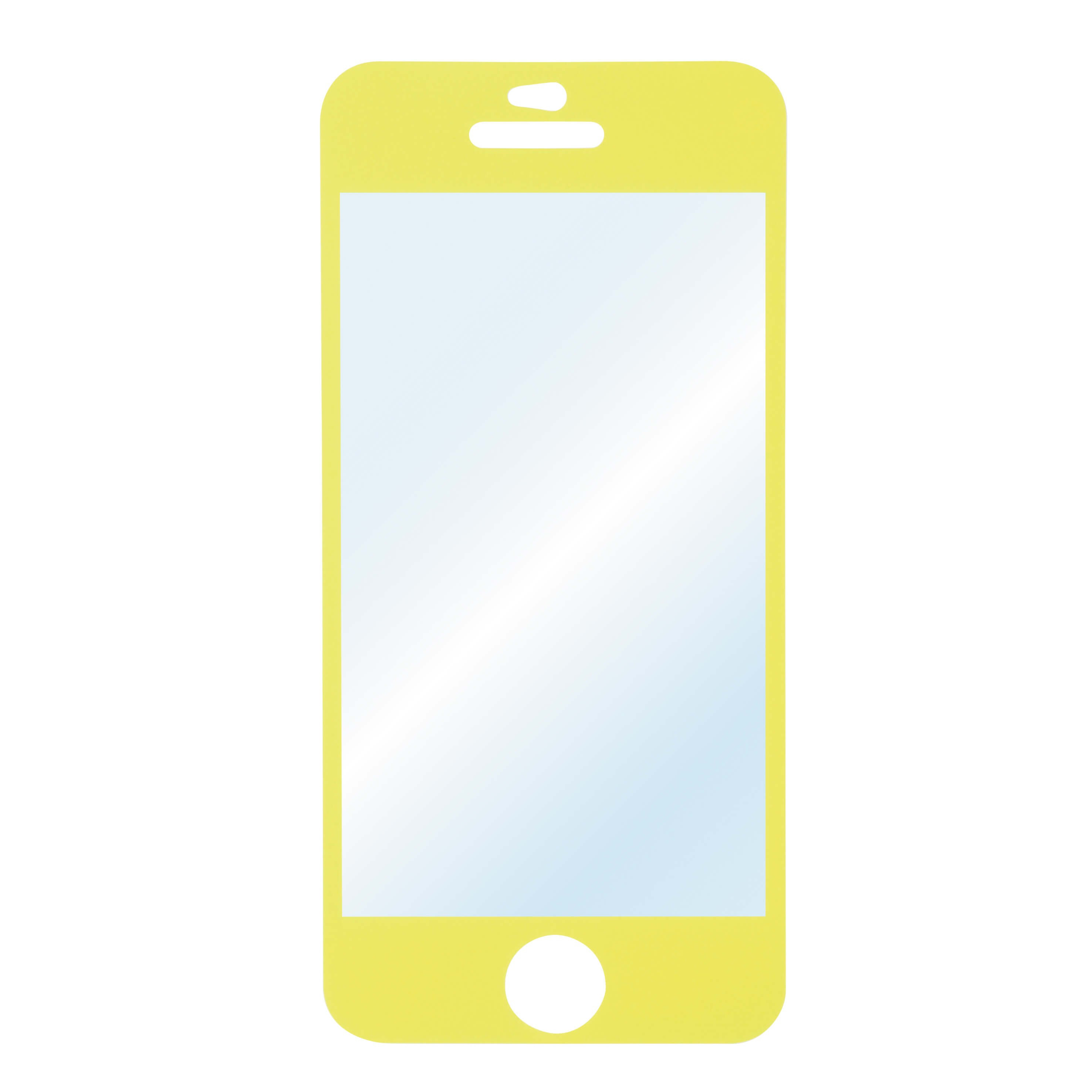 HAMA iPhone5C skjermbeskytt Gul 1-pack
