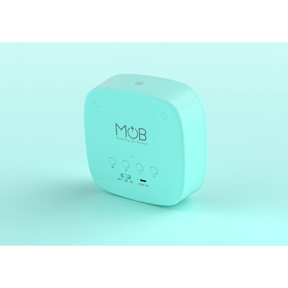 MOB Alarm Clock with Light Billy Clock Mint