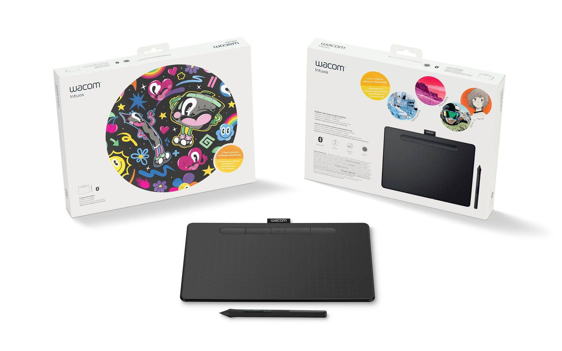 WACOM Tablet Intuos M BT Black Black