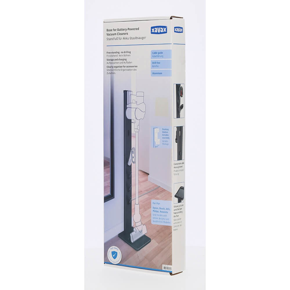 XAVAX Stand Organizer for Vacuum Cleaner Black