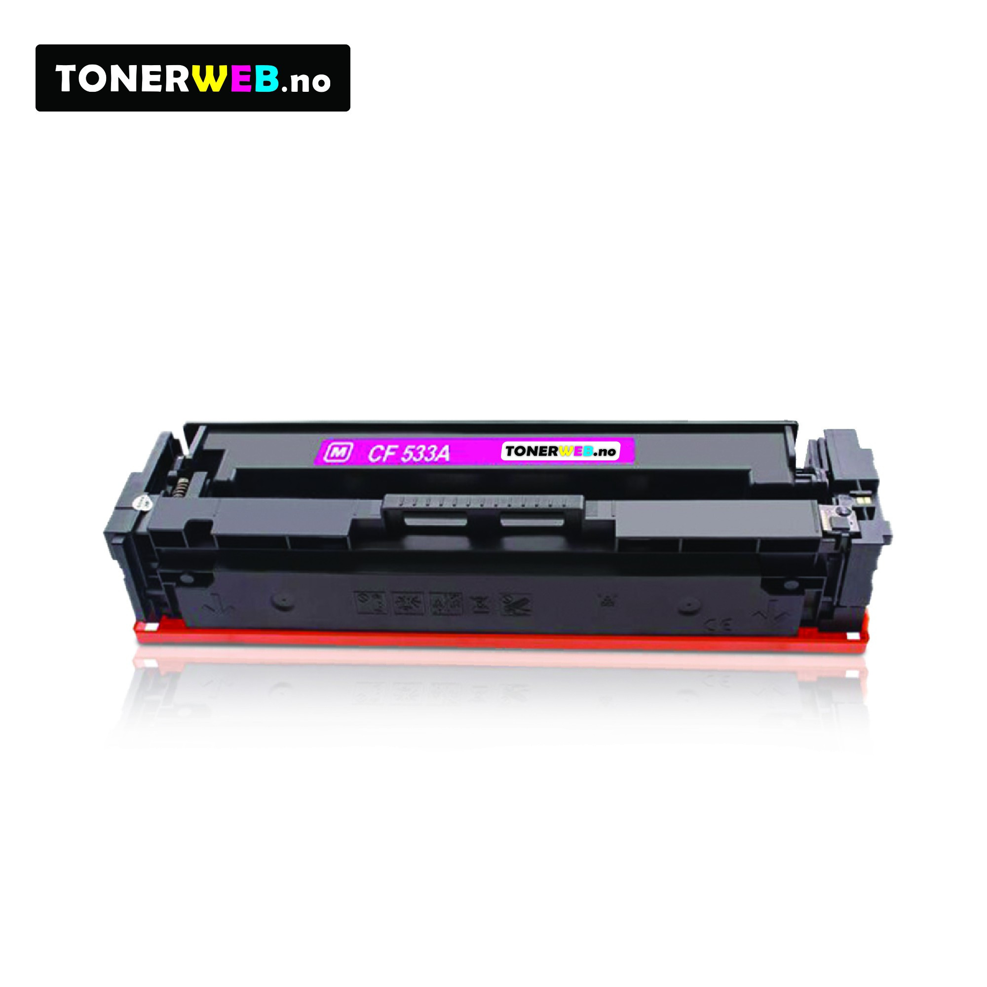 Tonerkassett, erstatter HP Magenta 205A (900 sider)