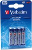 Verbatim Alkaline AAA/LR03 (4-Pack)