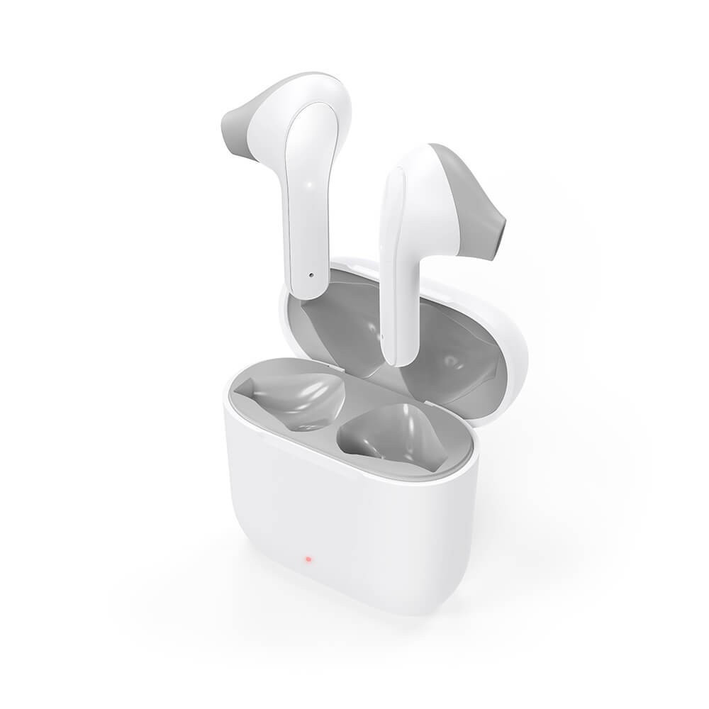 HAMA Hörlur Freedom TWS In-Ear True Wireless White