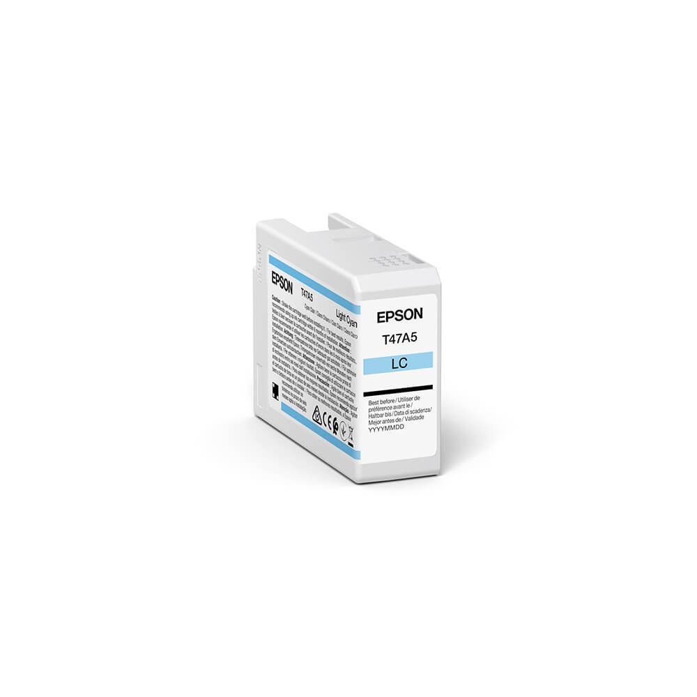 BildeEPSON Ink UltraChrome PRO T47A500 Light Cyan 50ml