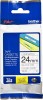 Brother TZe tape 24mmx8m black/clear