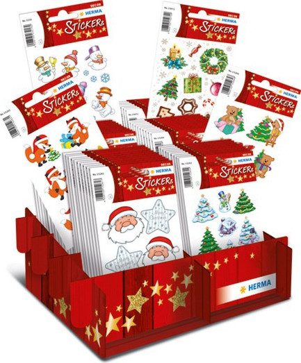 BildeHerma Klistremerker Decor klassisk jul display (60)