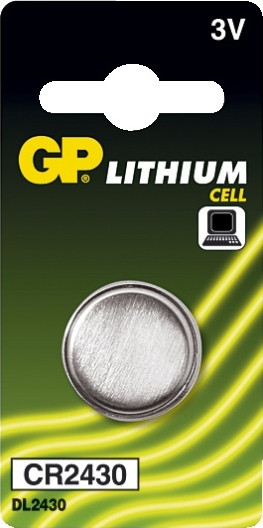 BildeGP Lithium Coin Cell CR2430 1-pack
