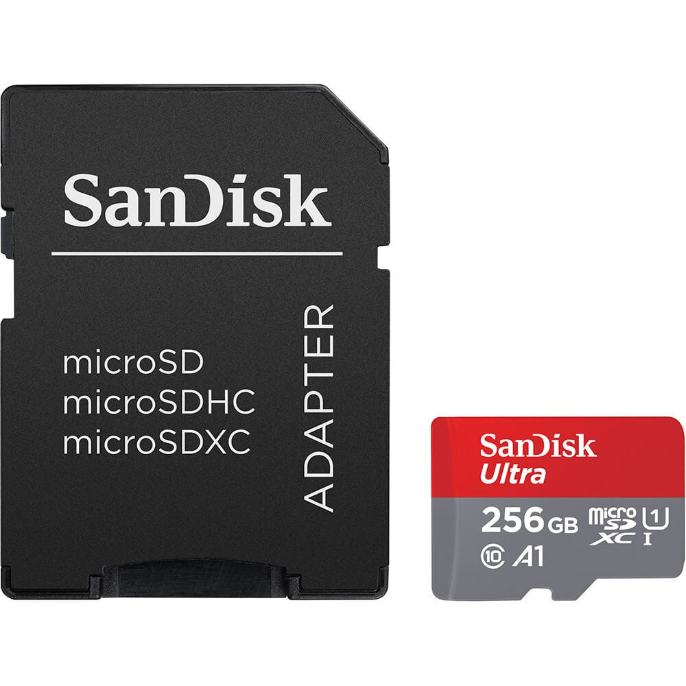 BildeSANDISK MicroSDXC Mobil Ultra 256GB 150MB/s UHS-I Adap
