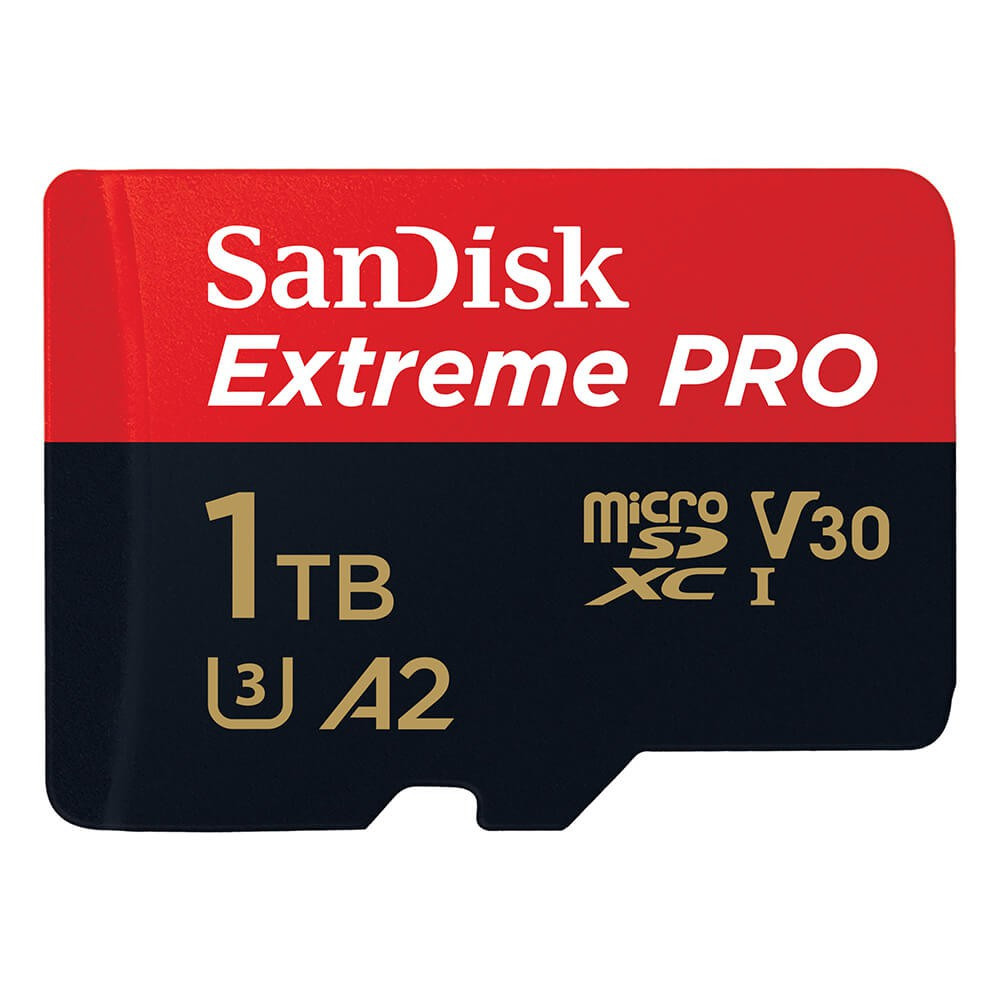 BildeSANDISK MicroSDXC Extreme Pro 1TB 200MB/s A2 C10 V30 UHS-I