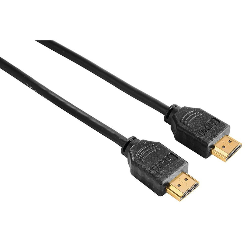 BildeHAMA Kabel HDMI Gull Belagt 3m