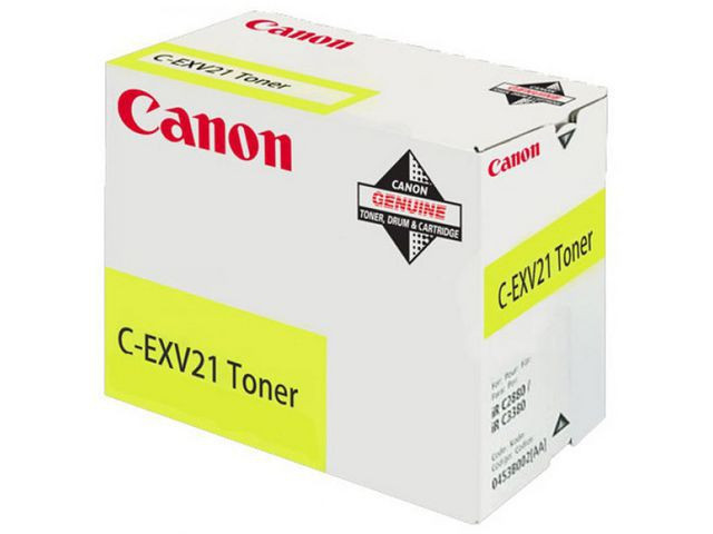 C-EXV 21 yellow toner
