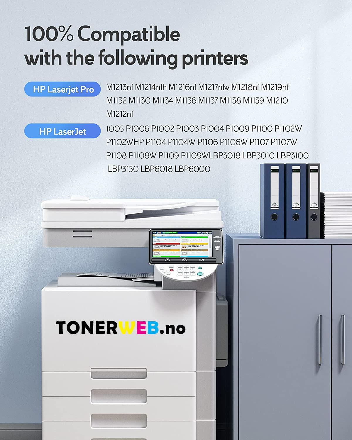 Tonerkassett, erstatter HP Magenta 415A (2100 sider)