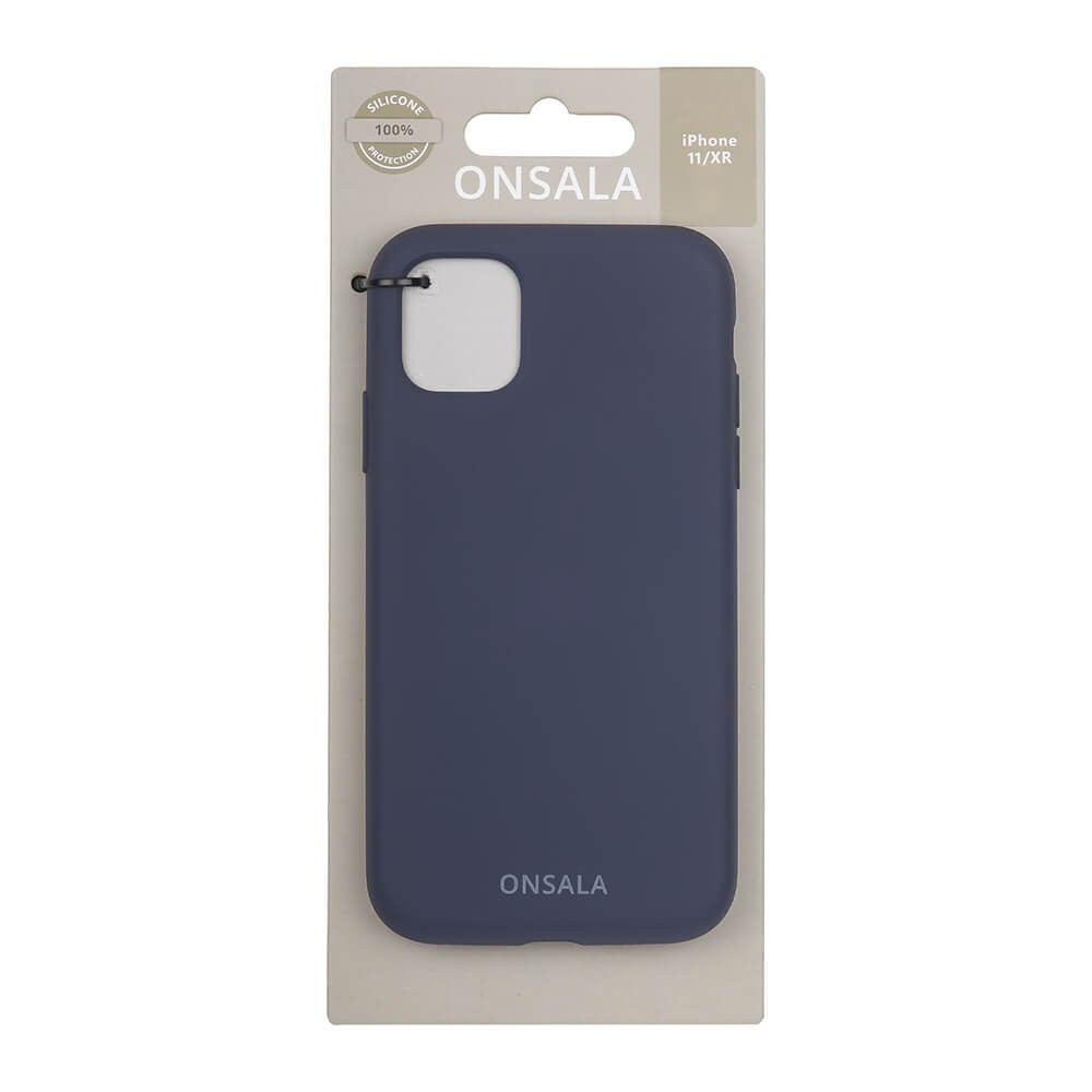 ONSALA Mobilskal Silicone Cobalt Blue iPhone 11 / XR