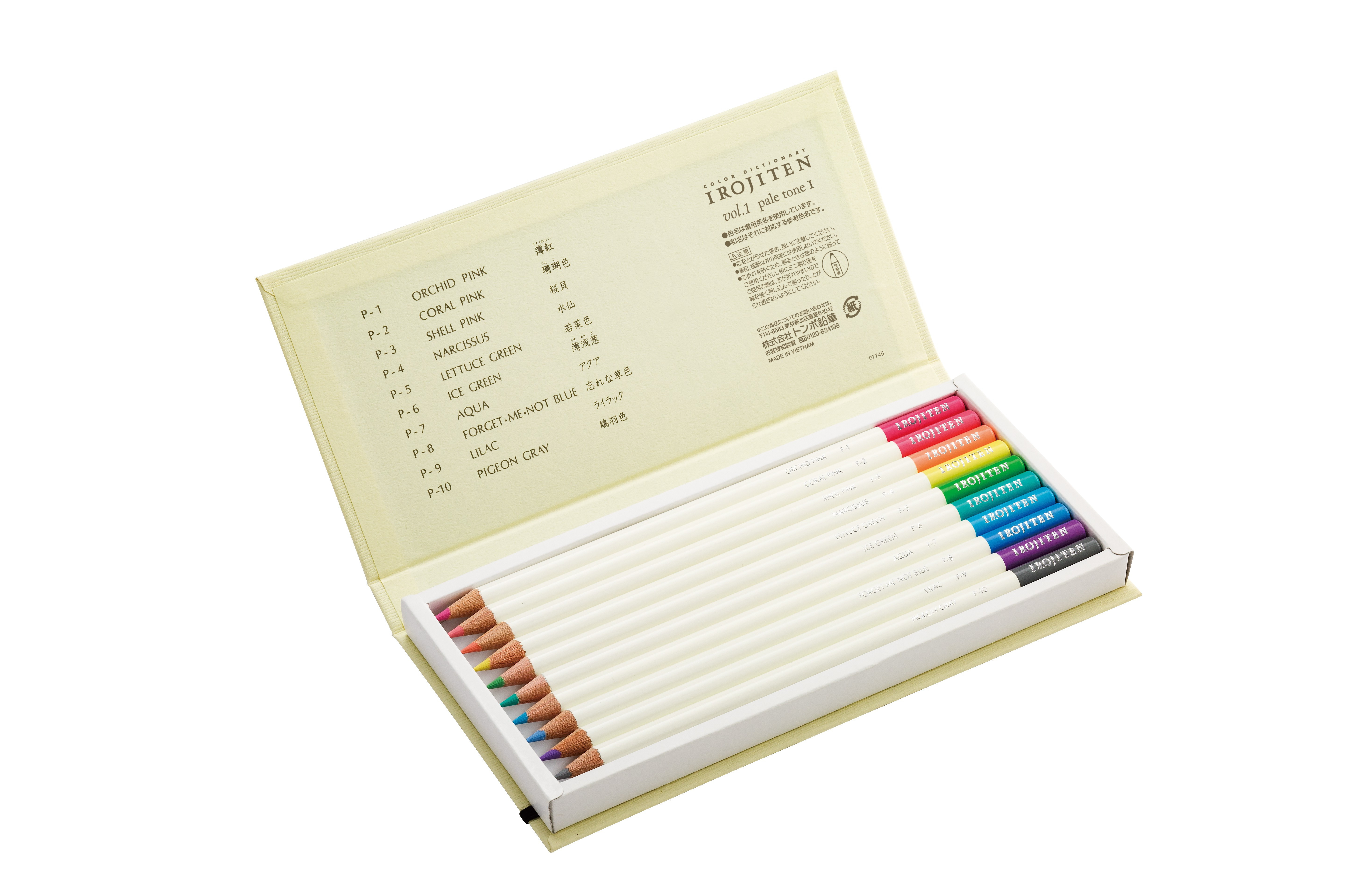 Tombow Blyant Irojiten vol 1 Pale tone 1 ass (10)