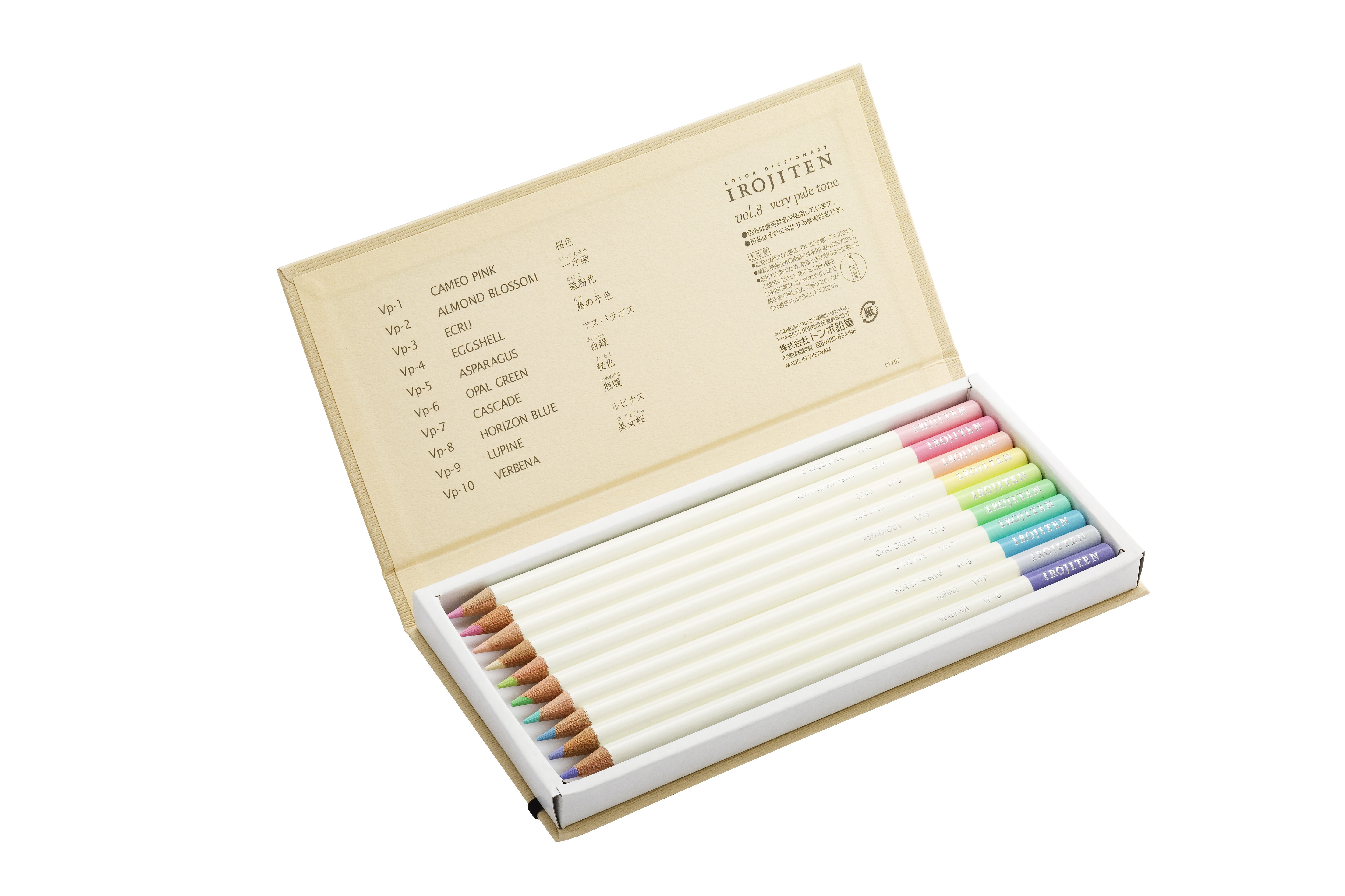 Tombow Blyant Irojiten vol 7 Very pale tone 3 ass (10)