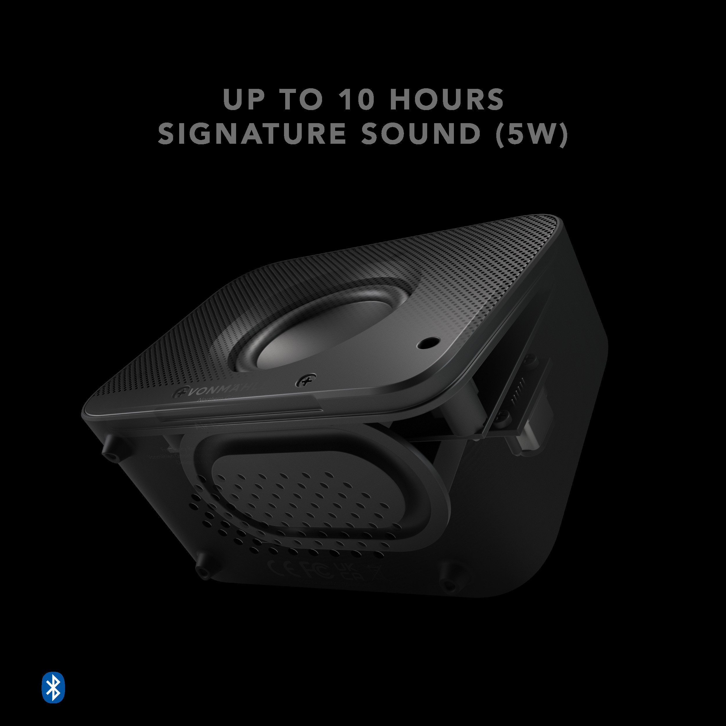 Air Beats Go - The Ultimate Pocket Speaker, Black