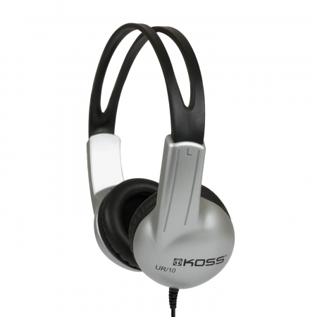 KOSS Hodetelefon UR10 On-Ear Sølv