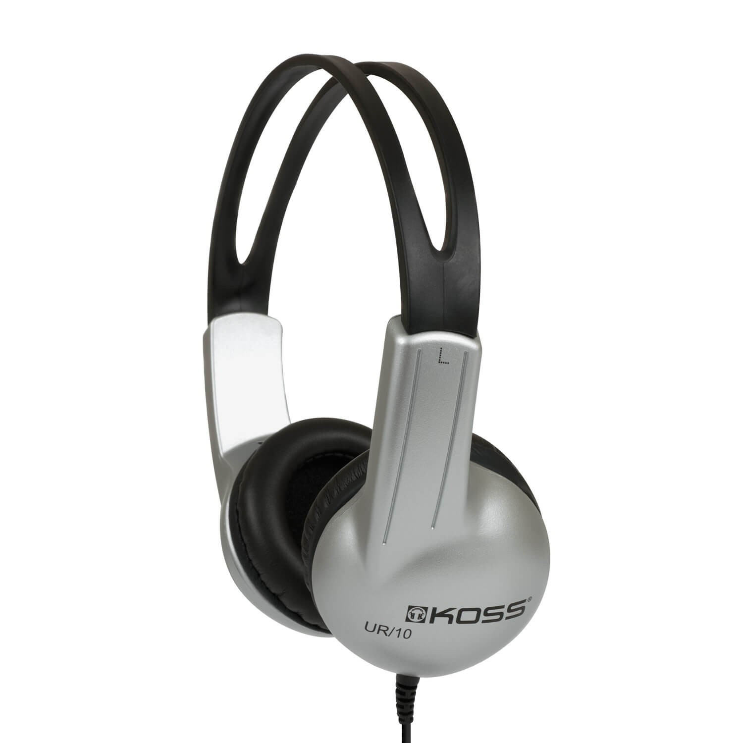 KOSS Hodetelefon UR10 On-Ear Sølv