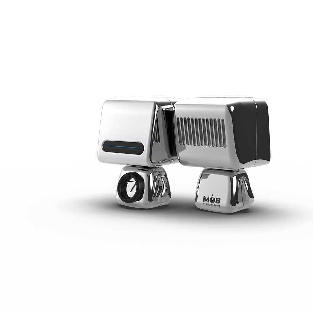 MOB Speaker Astro Silver