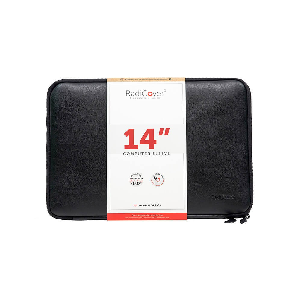 RADICOVER Antiradiation PC Sleeve 14" Universal Svart PU
