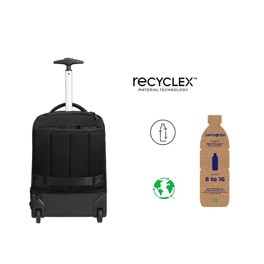 SAMSONITE Backpack MYSIGHT 17.3" Svart Trolly/Wheel