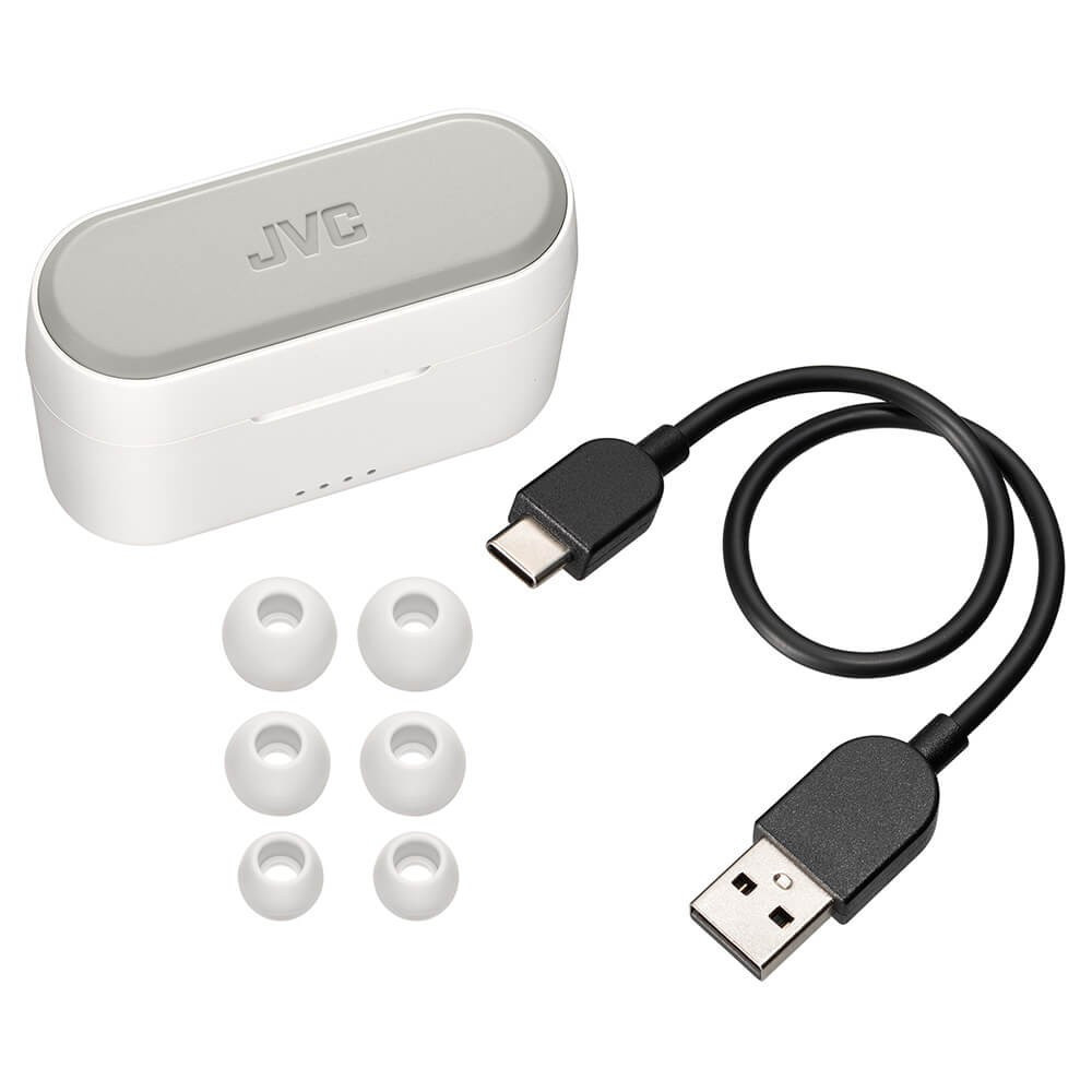 JVC Headphone In-Ear True Wireless Stix White HA-A9T-W-E