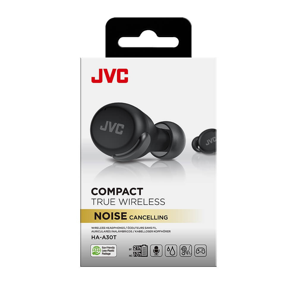 JVC Headphone In-Ear True Wireless Black ANC HA-A30T-B-U