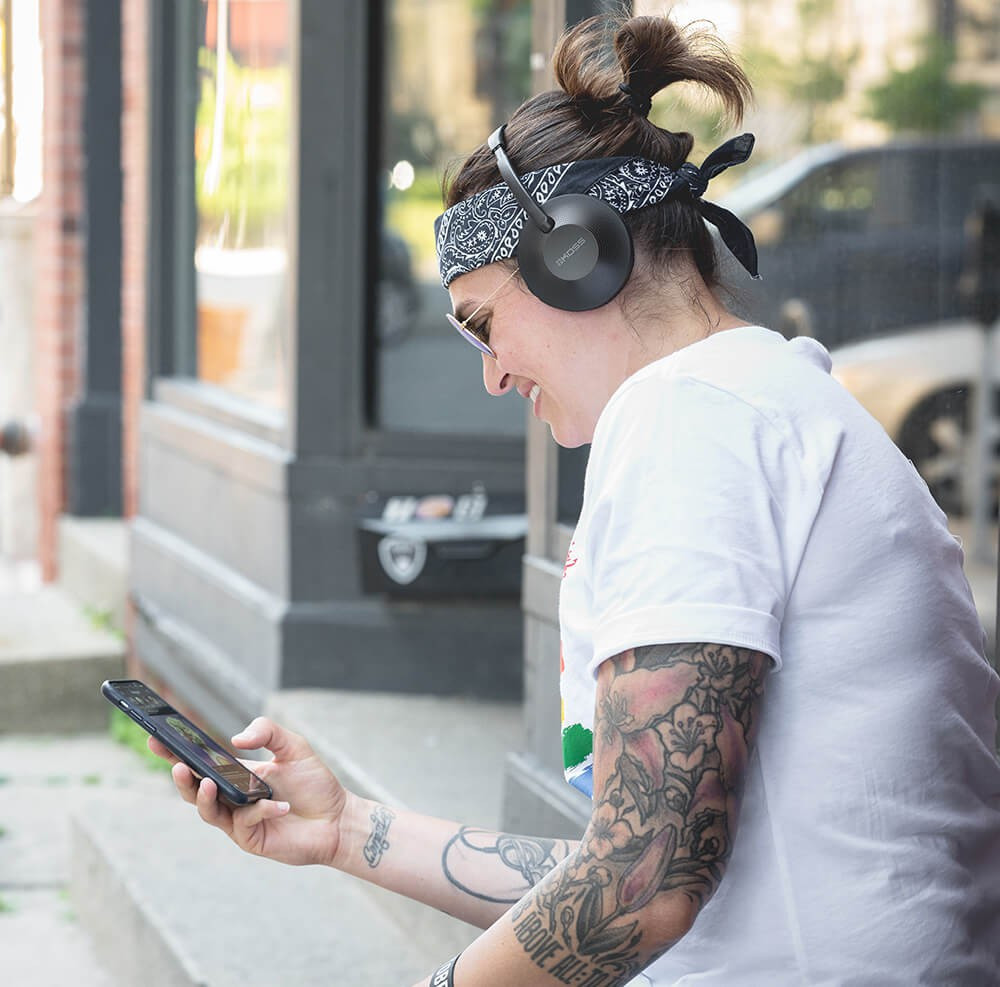KOSS Hodetelefon On-Ear KPH7 Trådløs Mic Svart