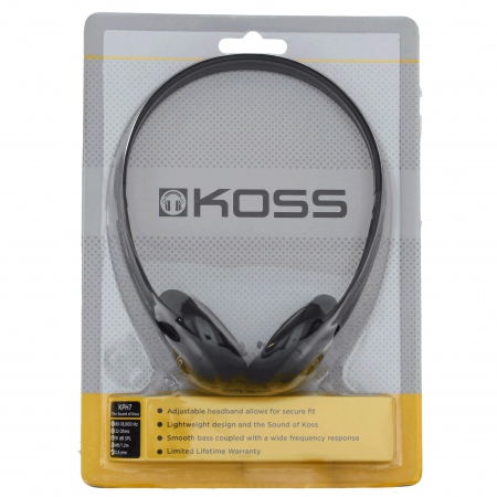 KOSS KPH7 Hodetelefon Svart