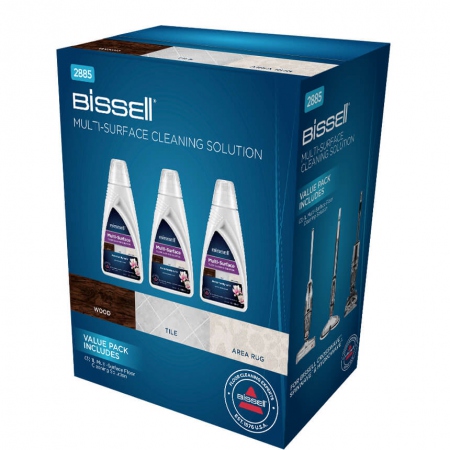BISSELL MultiSurface Detergent CrossWave/SpinWave Trio Pack 3 x 1L