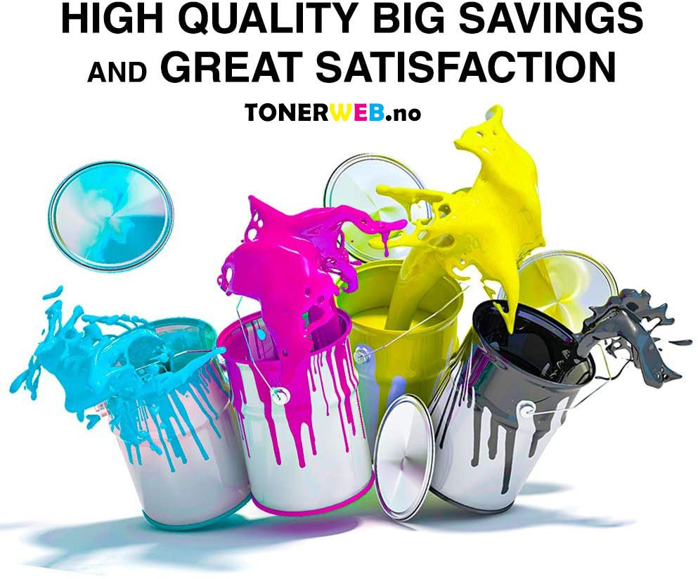 Tonerkassett, erstatter HP Toner Cyan 415X (6000 sider) 