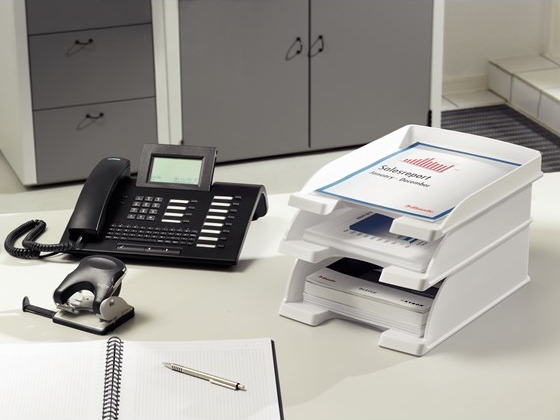 Leitz Brevkurv Plus Slim hvit 