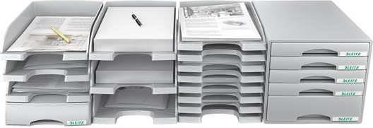 Leitz Brevkurv Plus Slim hvit 
