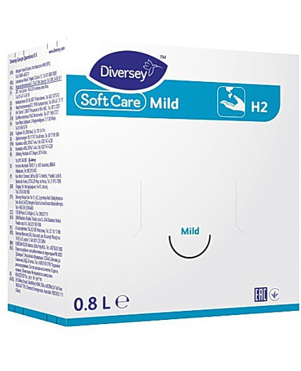 BildeHåndsåpe Soft Care Mild 0,8L Refill (6 stk)