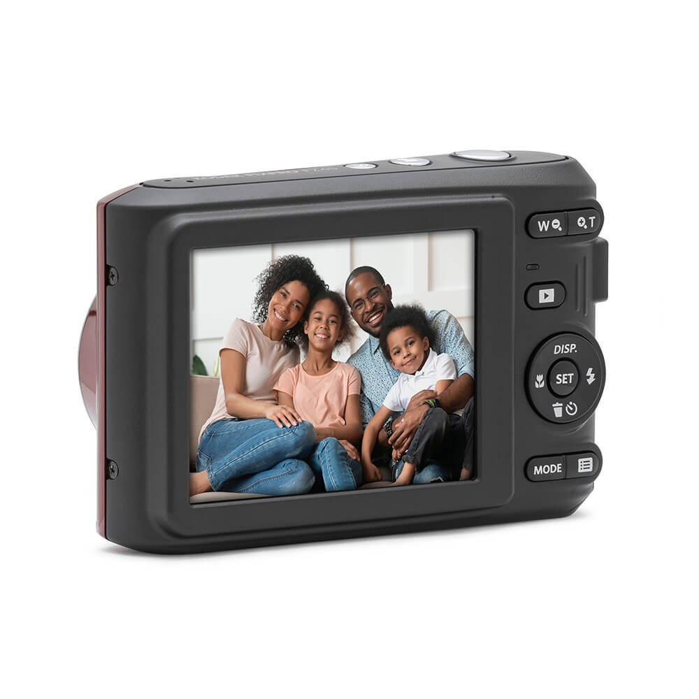 KODAK Digital Camera Pixpro FZ45 CMOS 4x 16MP Red