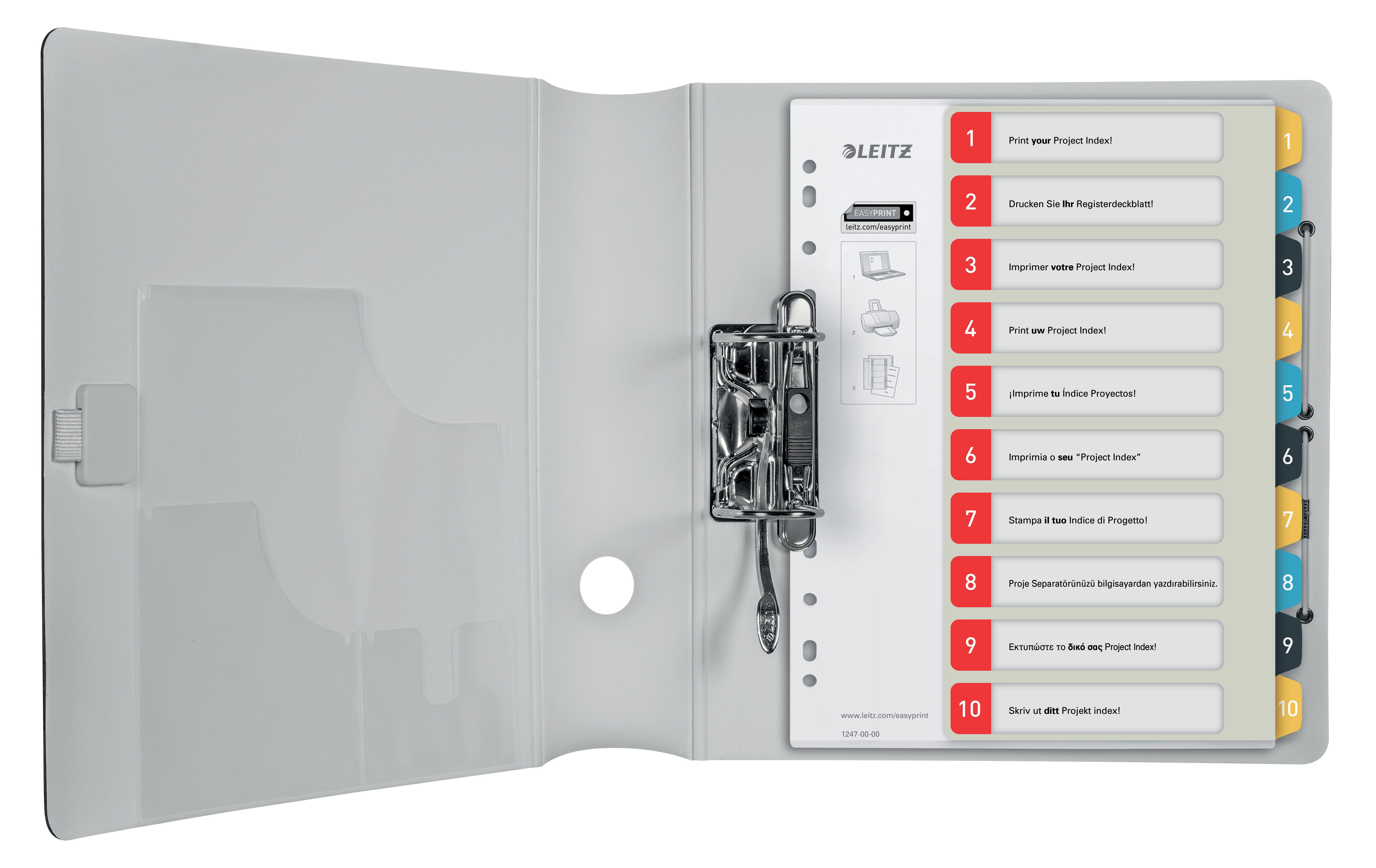 Register PP A4+ 1-10 Leitz Cosy