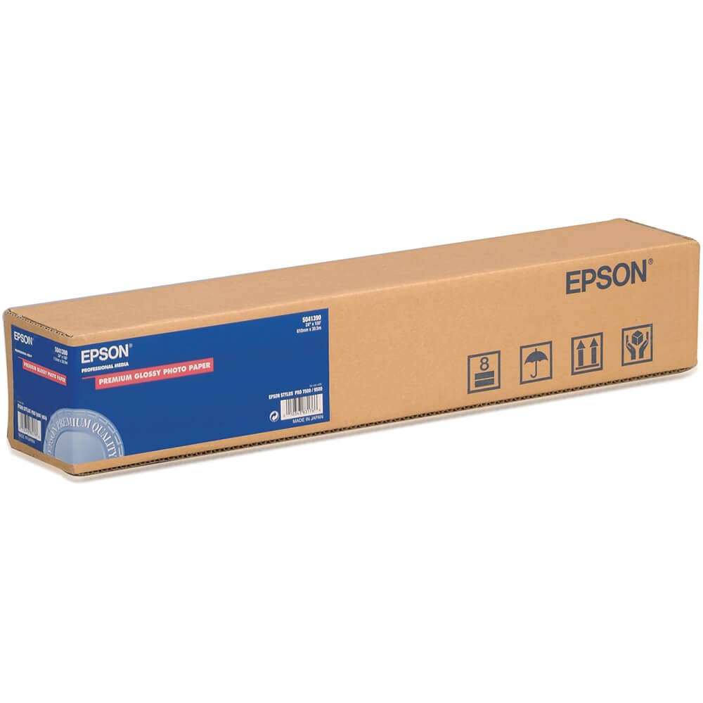 BildeEPSON Premium Semigloss Photo Paper (10m x 329mm Roll)