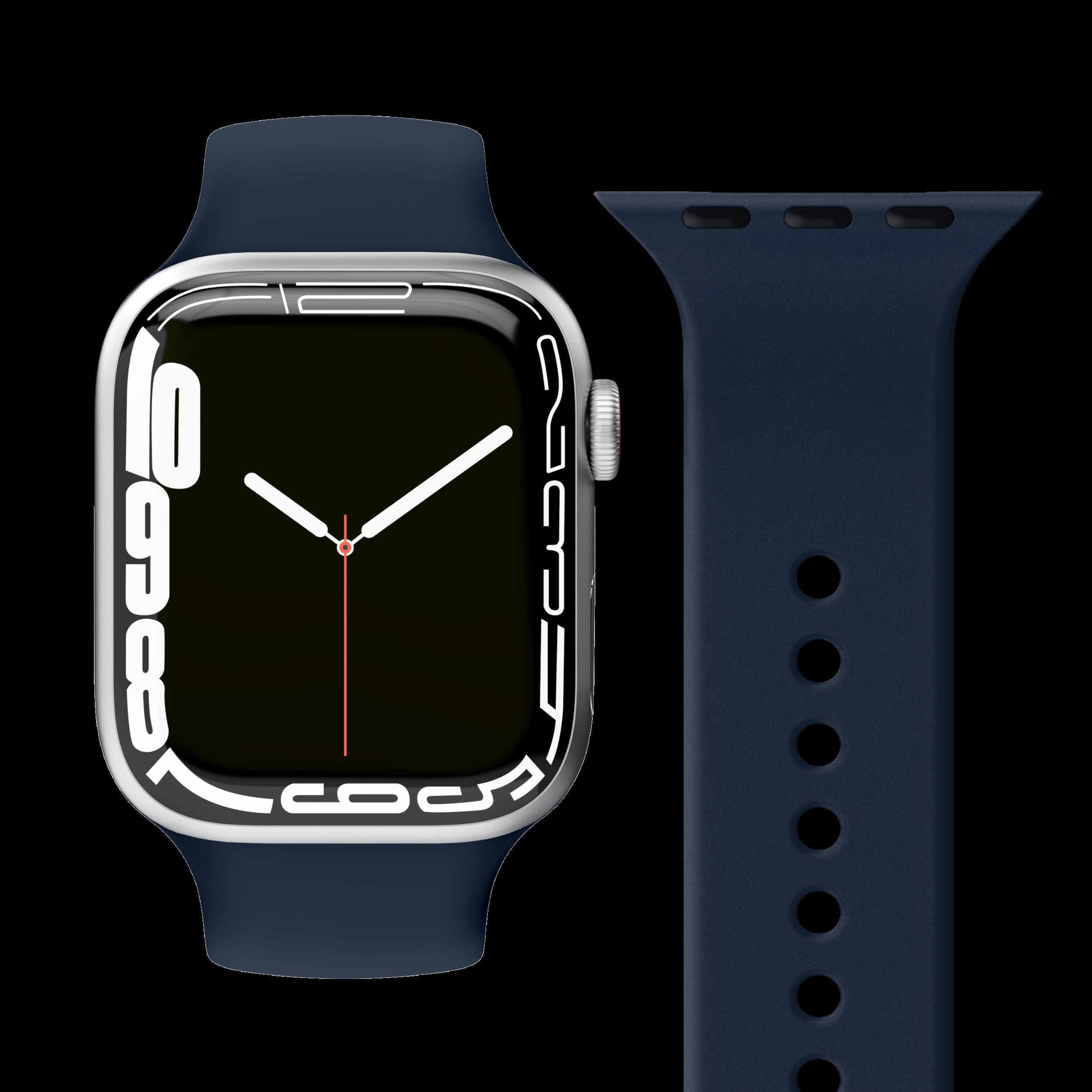 BildeSilicone Loop Case 1 Band One 38/40/41 mm, Navy