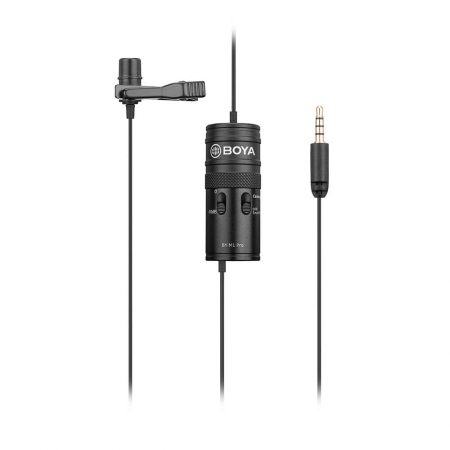 BOYA Mikrofon Lavalier BY-M1 Pro 3.5mm 6m.