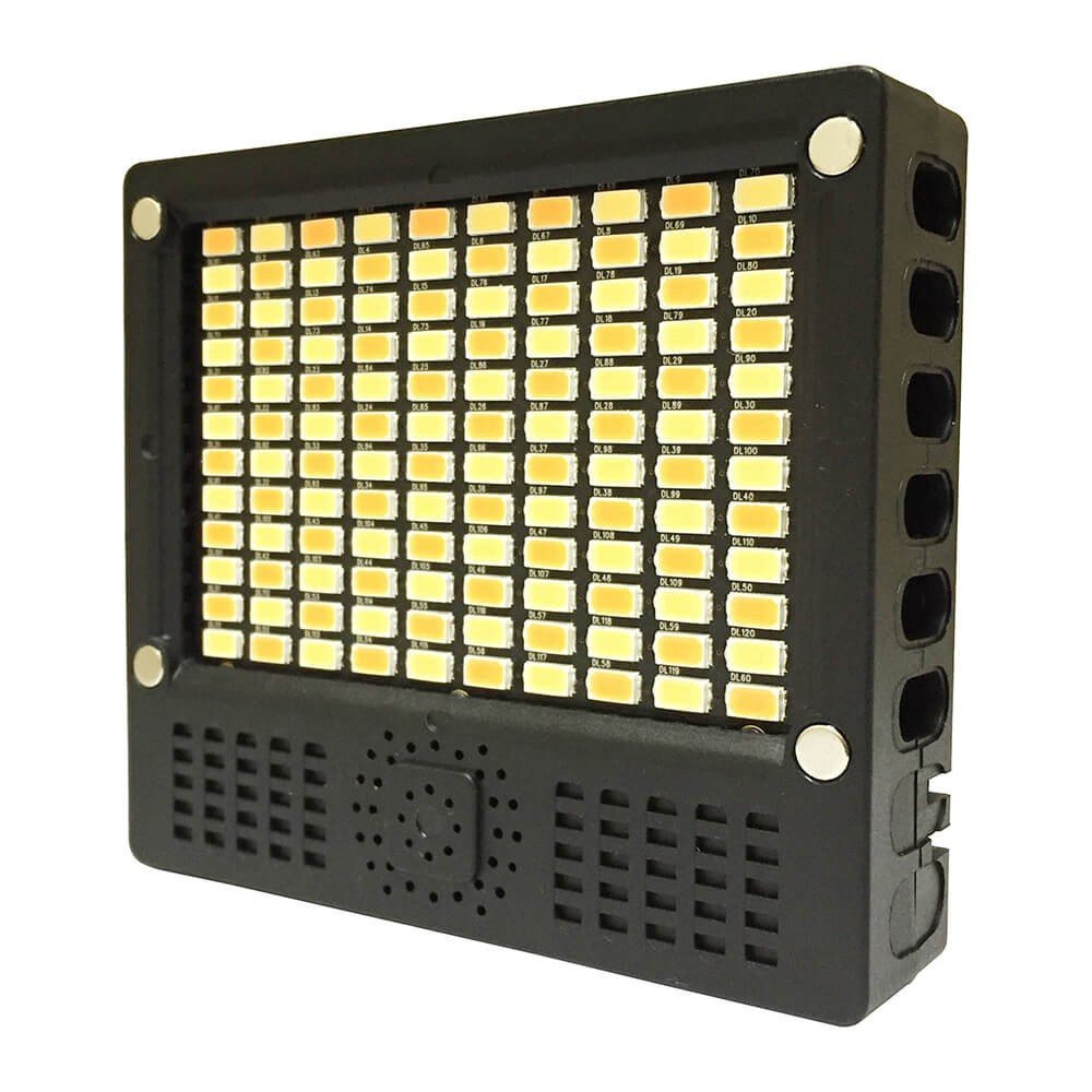 BildeCineroid LED kameralampa analog kontroll Bi-color