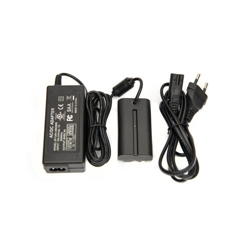 BildeSMALLHD EU - AC Power to Sony L-Series Faux Battery