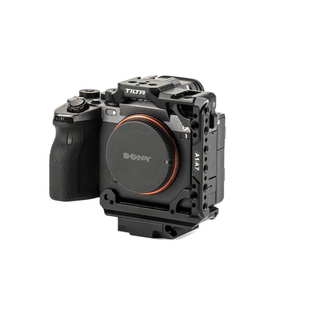 BildeTILTA Half Camera Cage for Sony a1 Tactical Black