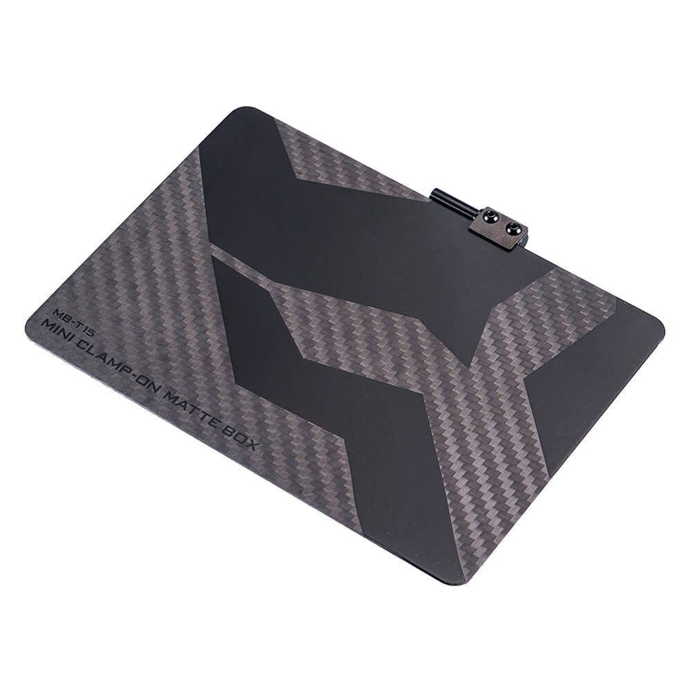 BildeTILTA Carbon Fiber Top Flag for Mini Clamp-on Matte Box