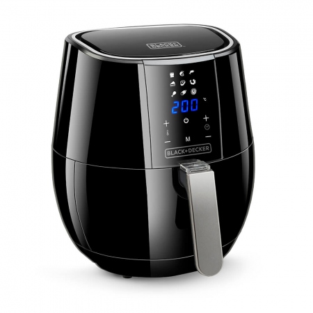 BLACK+DECKER Air Fryer Digital Control 3,5L Black