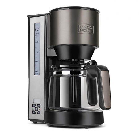 BLACK+DECKER Kaffemaskin LCD Timer 1000W