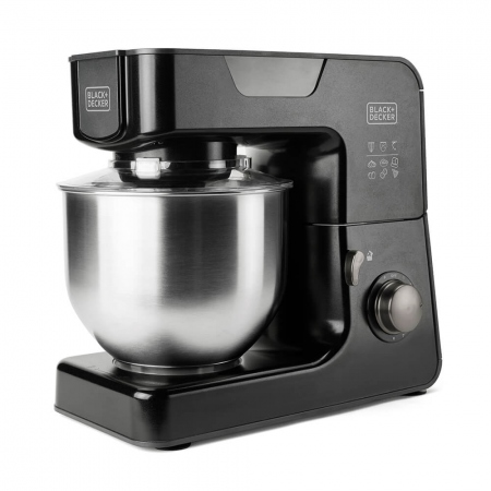 BLACK+DECKER Kjøkkenmaskin 1000W Svart