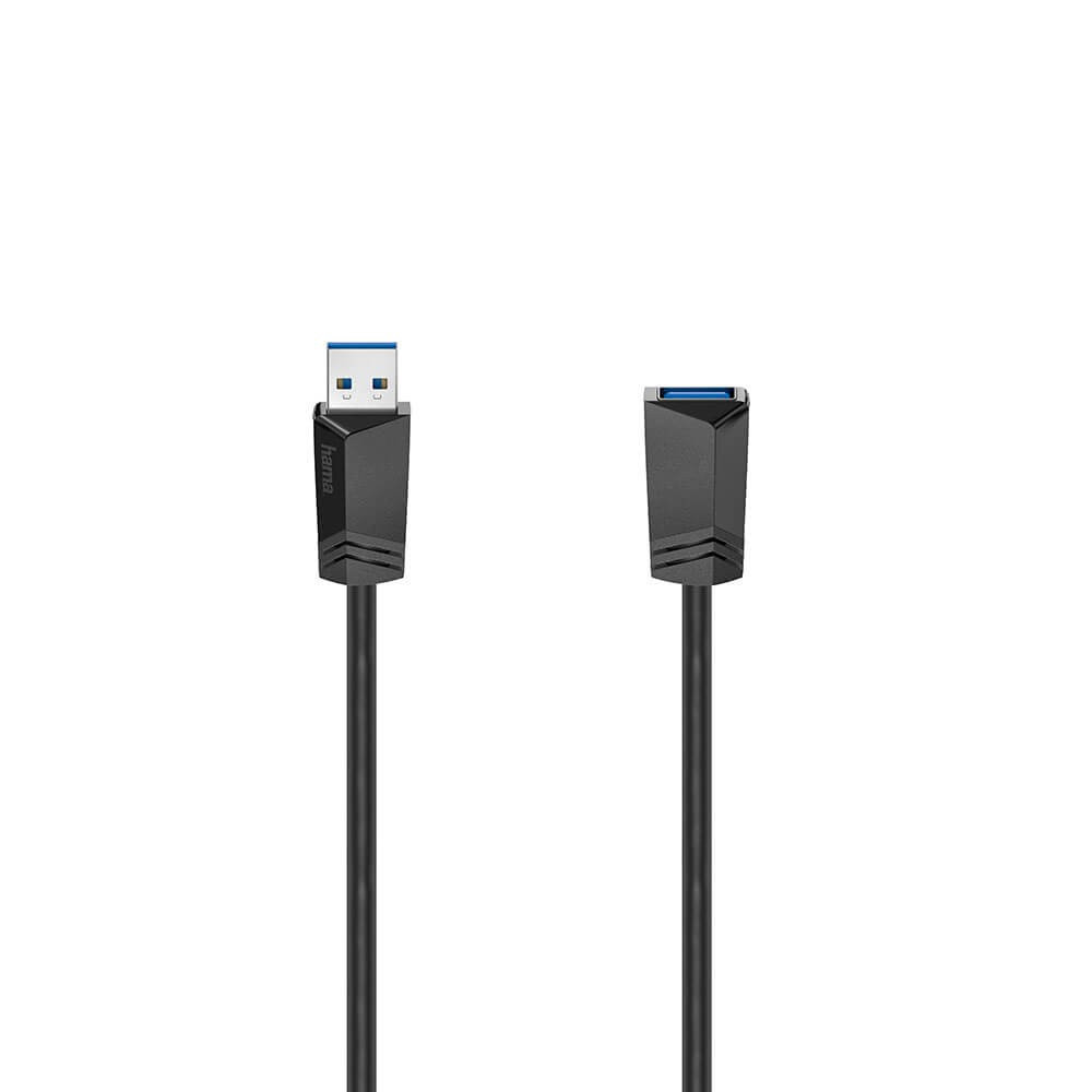 HAMA Cable USB Extension 3.0 5 Gbit/s 1.5m Black