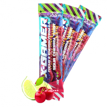 X-GAMER X-Shotz Sour Cherry Twist 10g