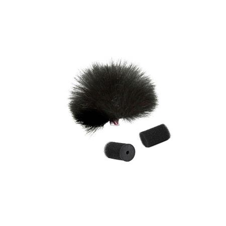 RYCOTE Windjammer Lavalier Black 2pcs.