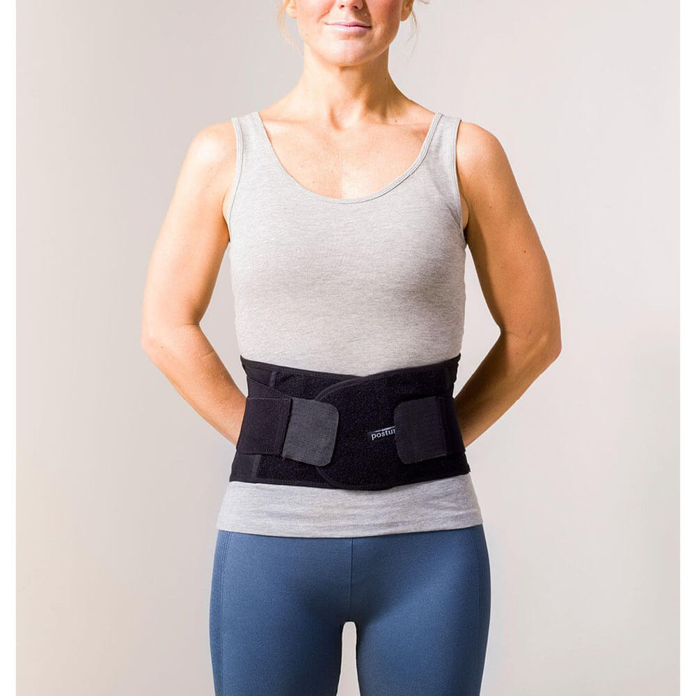 SWEDISH POSTURE Lower Back Belt Stabilize M Black